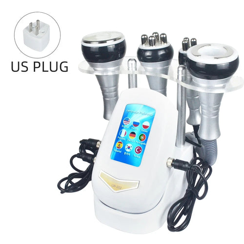 4IN1 40k Cavitation Body Slimming Machine Skin Tighten Face Lifting Vacuum Suction