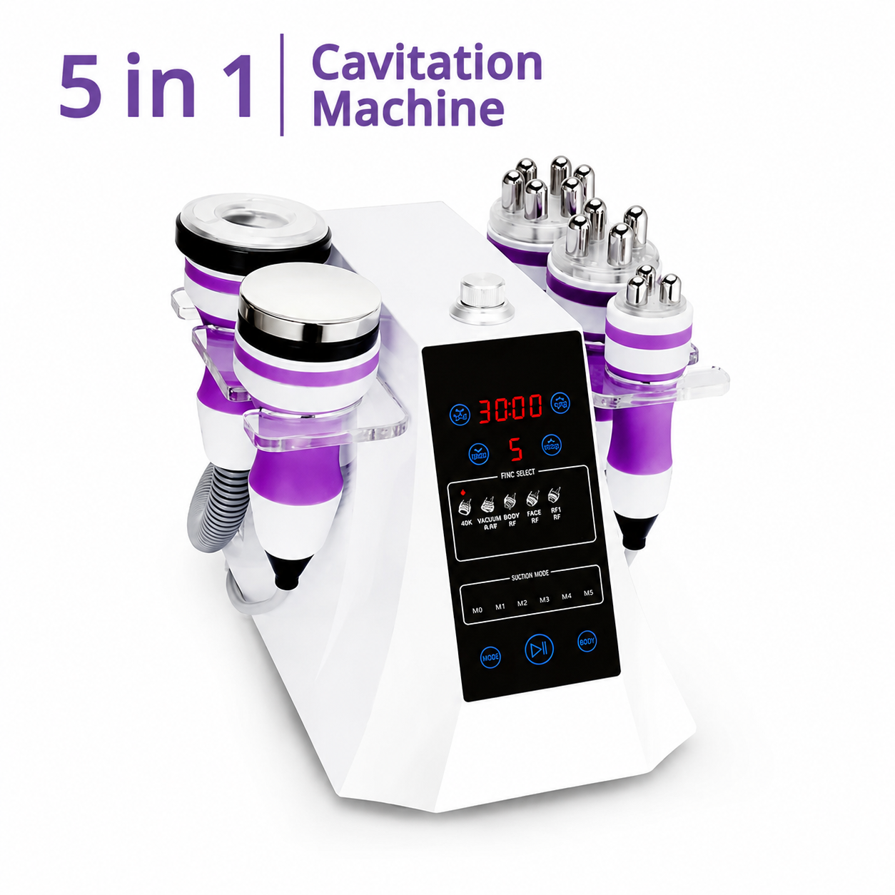 5 in 1 40K Cavitation Machine, Radio Frequency, Vacuum